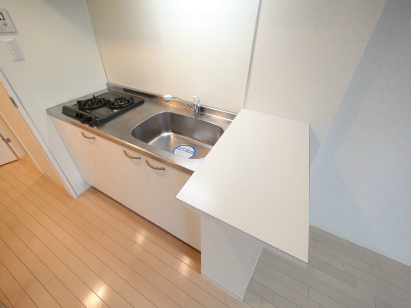 キッチン　システムキッチン　2口ガスコンロ