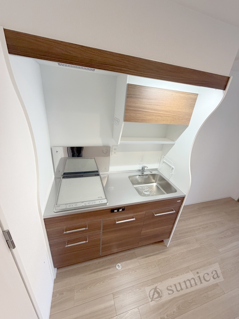 キッチン　２口システムキッチンでお料理楽しく♪♪