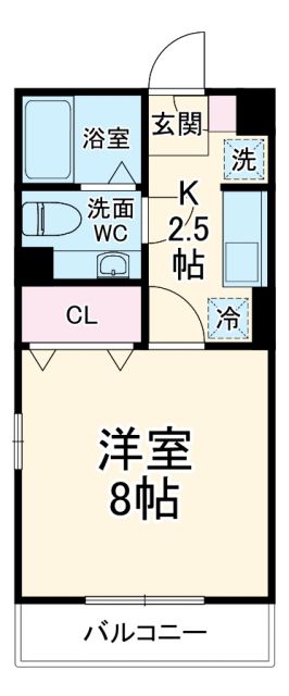 プランドール Aの間取り写真
