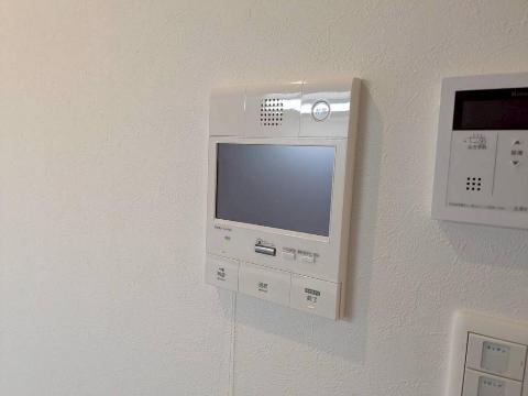 セキュリティ　カメラ付インターホン（イメージ）