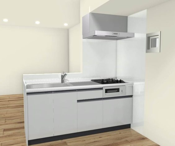 キッチン　※イメージパースです。実物とは異なる場合があります。