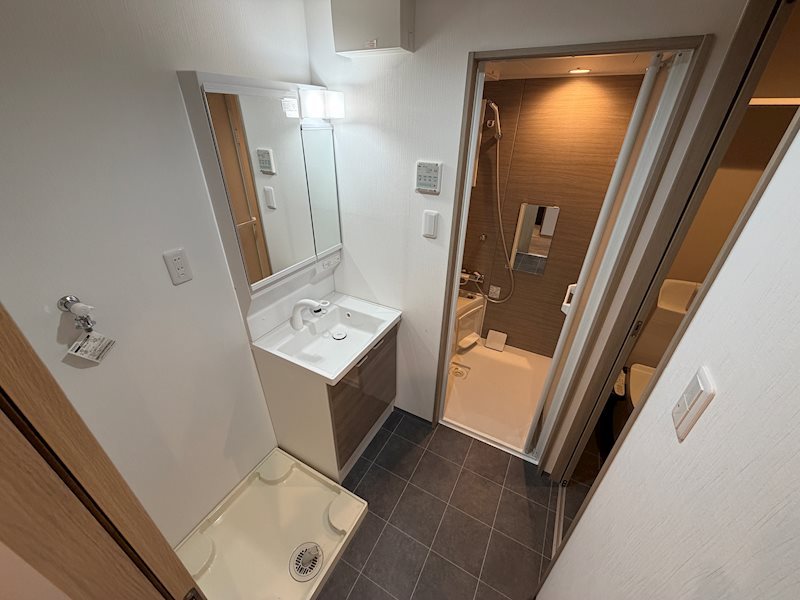 洗面設備　同間取り写真【202号室】
