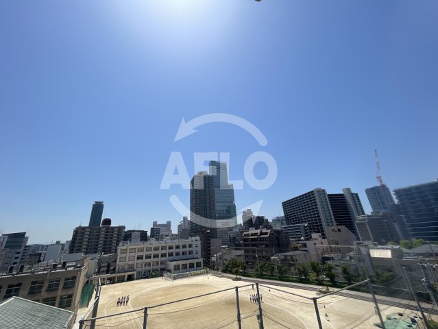 眺望　天王寺サンハイツ　展望