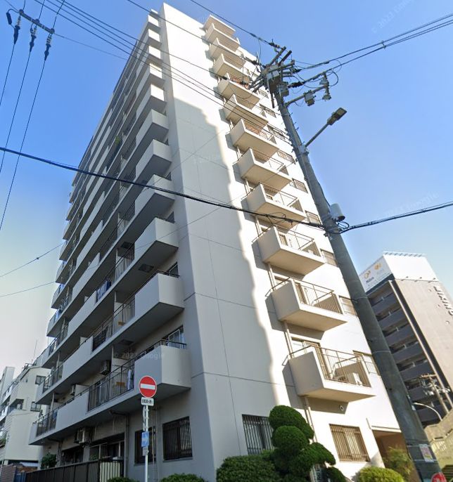 建物外観　天王寺サンハイツ　外観