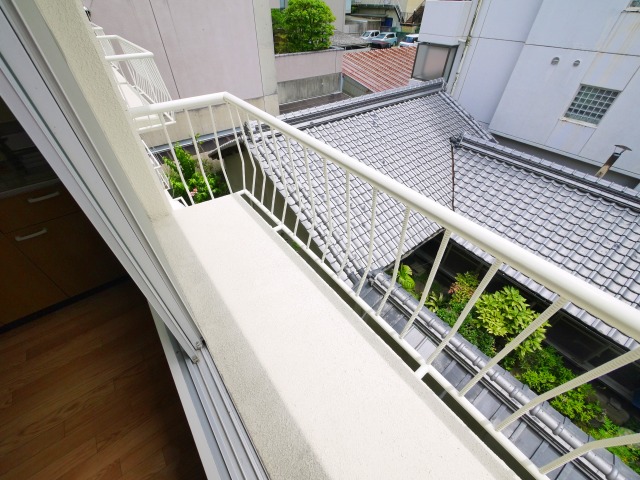 バルコニー　落ち着いた時間を過ごせるバルコニーです