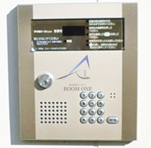 セキュリティ　オートロックです。