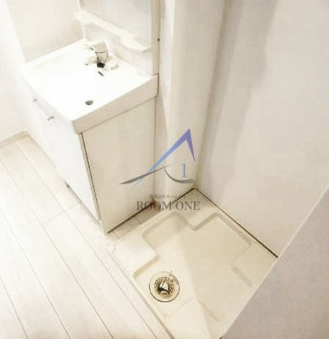 洗面設備　洗面台です。