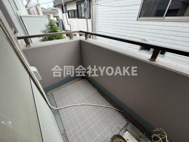 バルコニー　画像は別部屋のものです。相違がある場合、現況優先。