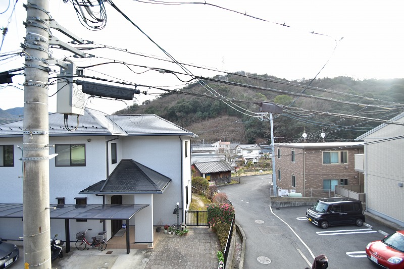 眺望　お問合せはシティホーム海田センター　082-821-2227