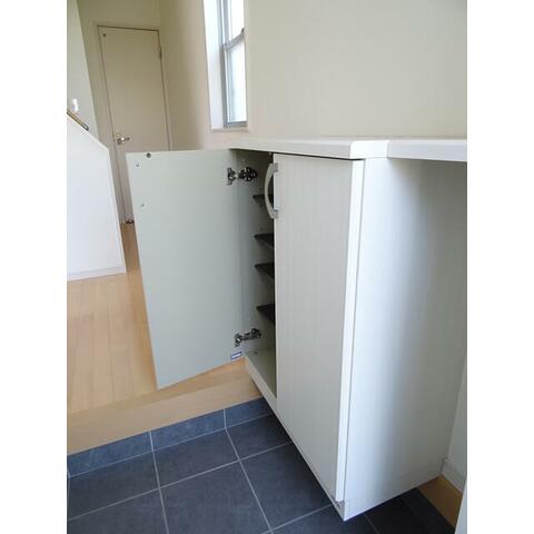 玄関　ゆったりとした玄関です