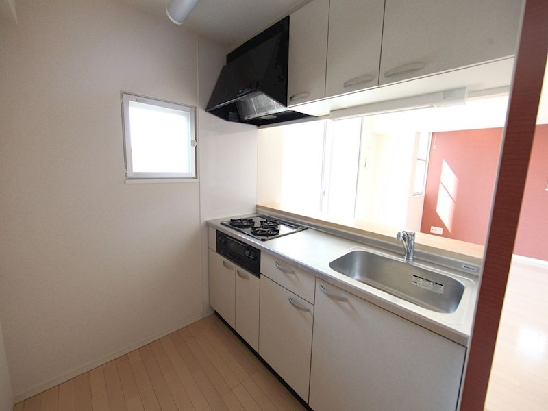 キッチン　システムキッチン（ガス3口コンログリル付）カウンターキッチン