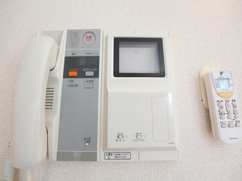 セキュリティ　ＴＶモニター付インターホン