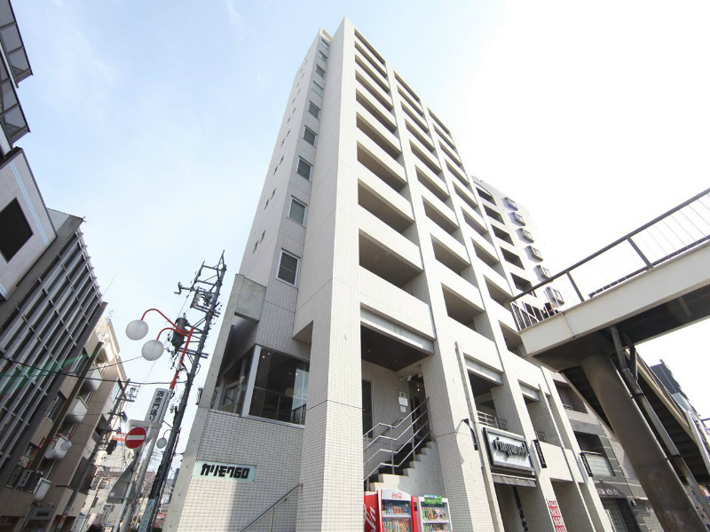 建物外観　外観　オートロック　防犯カメラ