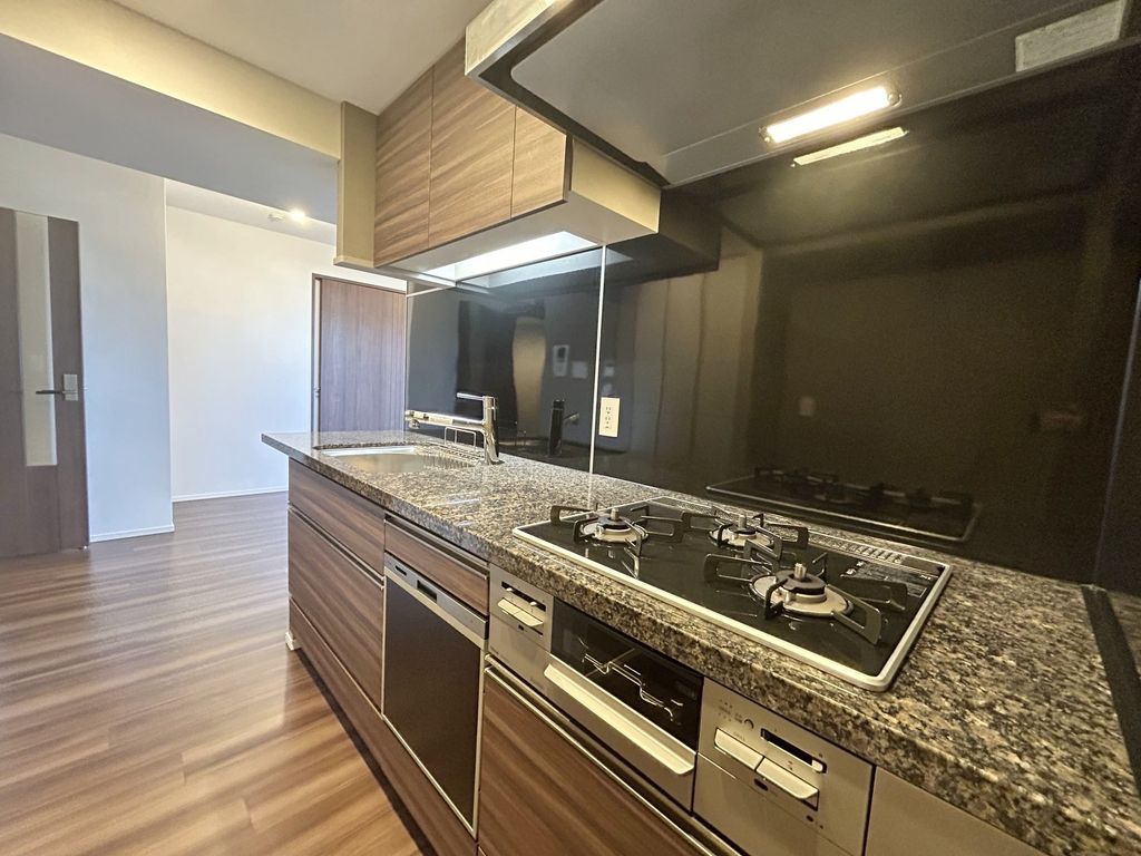 キッチン　水栓・ガスコンロ・ビルトイン食洗機新規交換済み(2025年…