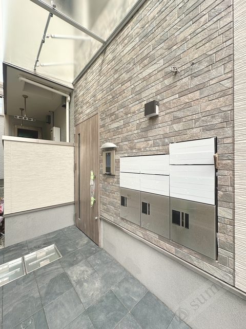 エントランス　不在時の受取が楽々＾＾宅配ボックスも完備！