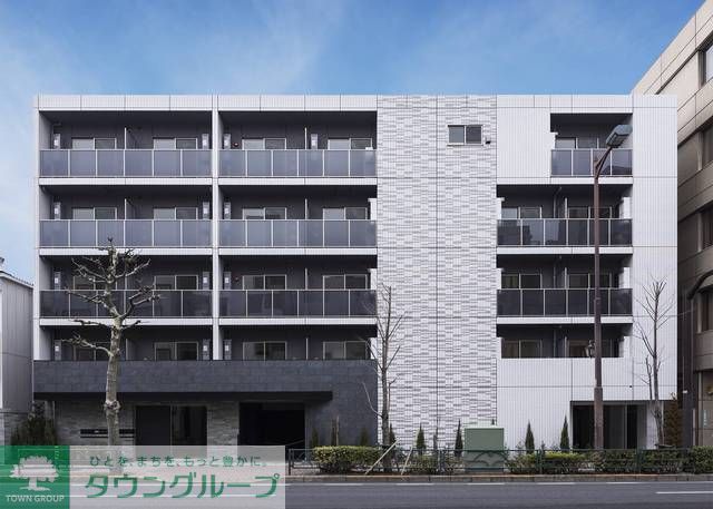 建物外観　スケール感あふれる全85戸、凛として美しい外観デザイン