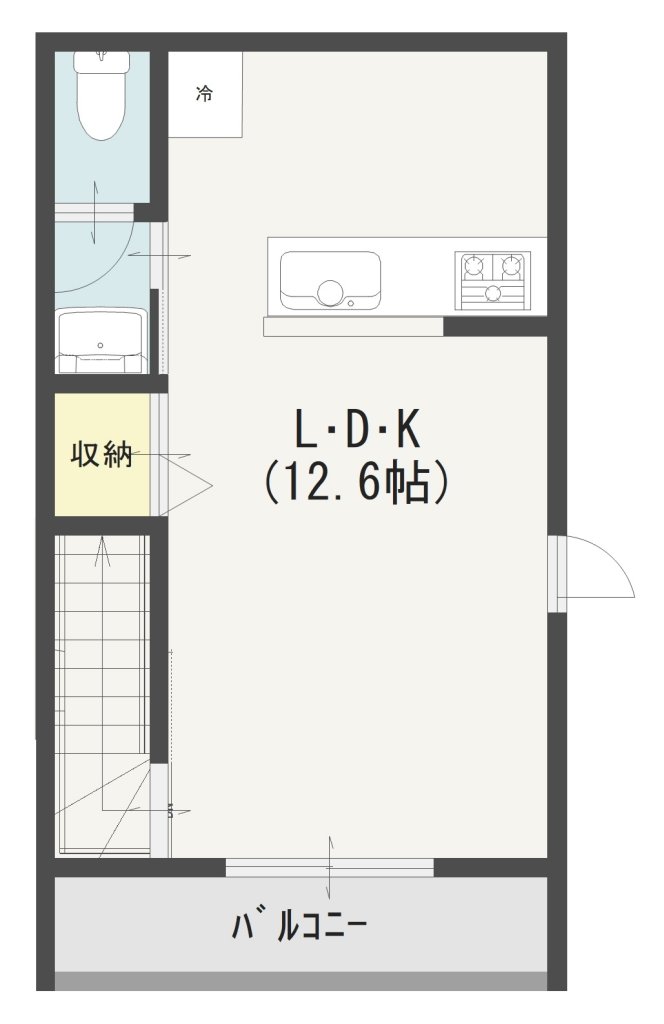 西武新宿線 井荻駅 徒歩10分 2階建 築3年の居間写真
