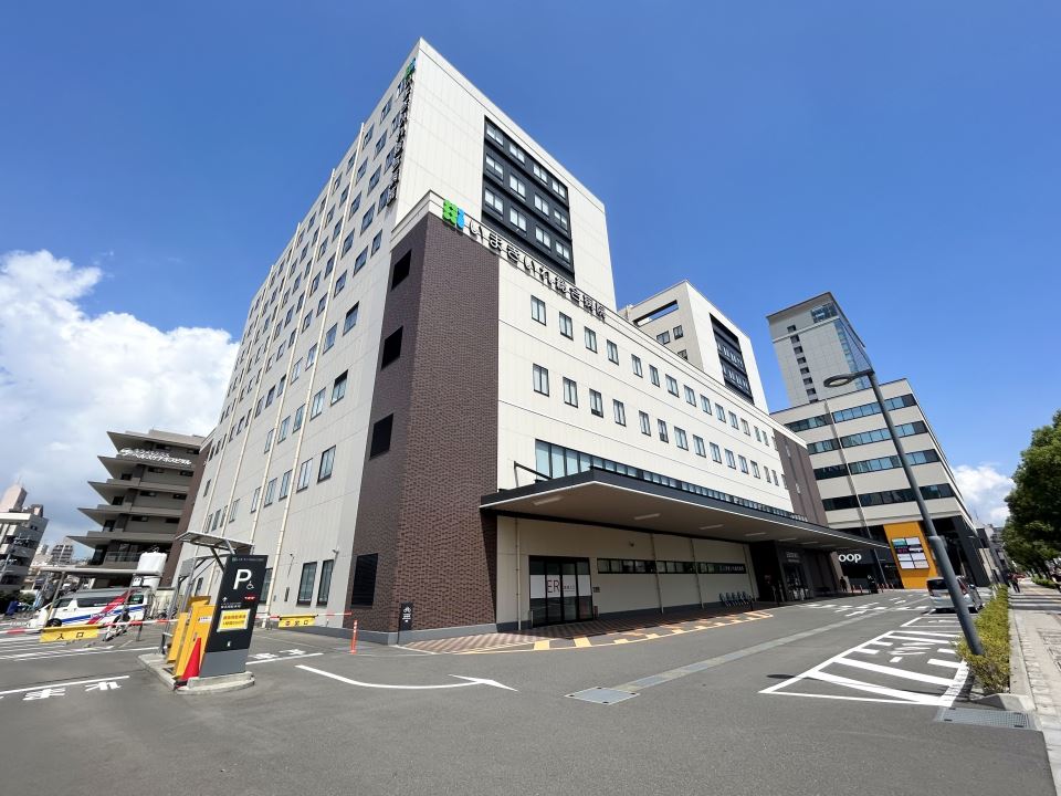 病院　天保山大橋（病院）まで650m