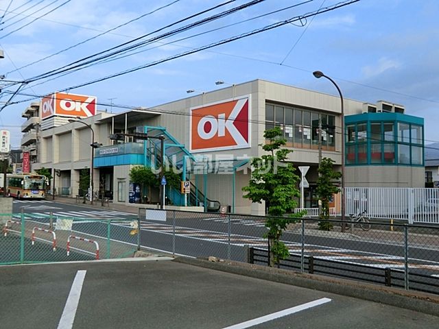 スーパー　オーケー　伊勢原店（スーパー）まで698m