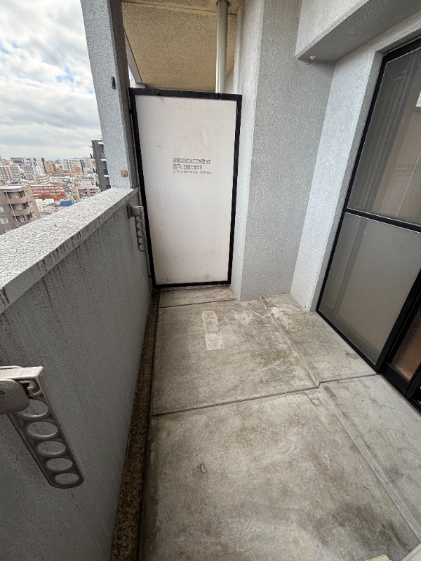 バルコニー　１３１８号室　写真