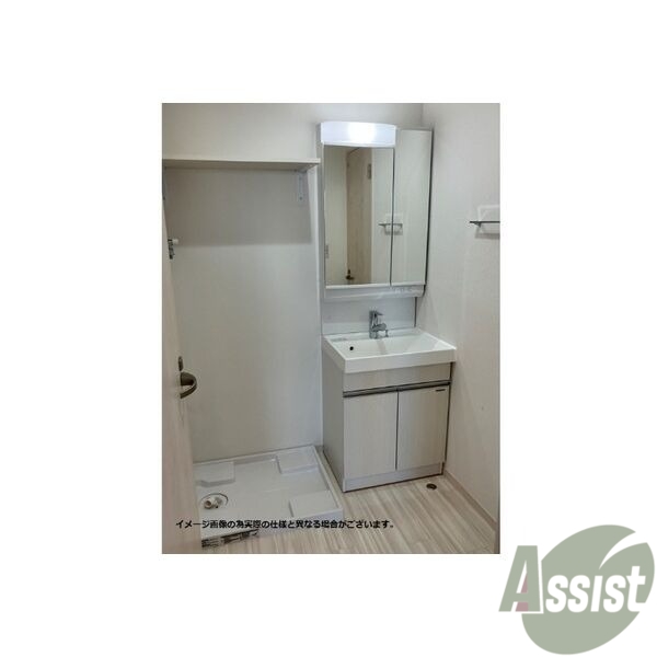 洗面設備　※現在建築中になりますので、写真はイメージになります