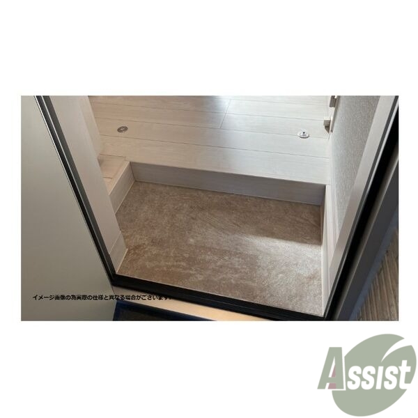 玄関　※現在建築中になりますので、写真はイメージになります