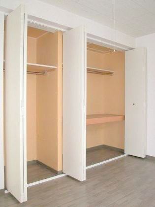 収納　大きめのクローゼット完備しています♪