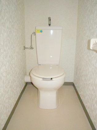 トイレ　清掃消毒済みです♪