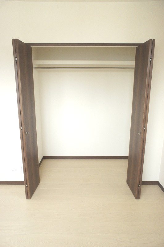 収納　収納力のあるクローゼット