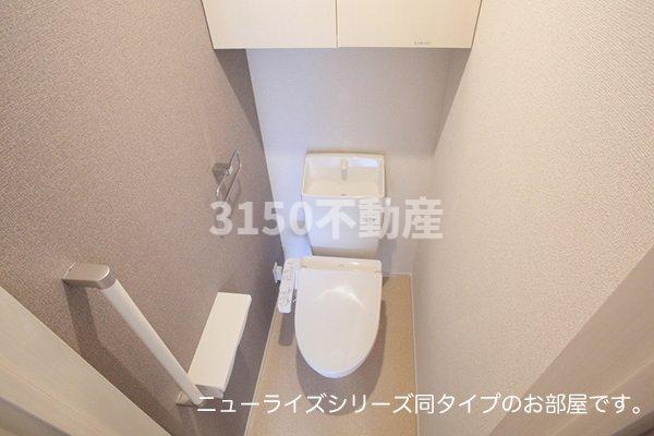 トイレ　トイレもきれいです