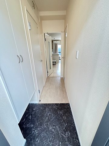 玄関　ゆったりとした玄関です