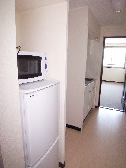 その他設備　冷蔵庫、電子レンジ