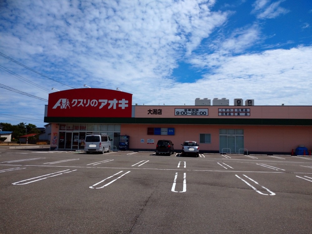 ドラックストア　クスリのアオキ大潟店（ドラッグストア）まで2209m