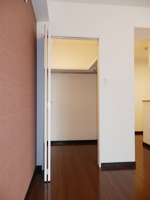 収納　嬉しいウォークインクローゼット