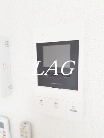 セキュリティ　モニター付きインターフォンです。