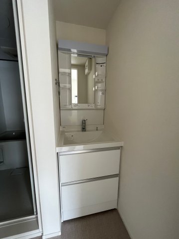 洗面設備　同物件302の写真になります