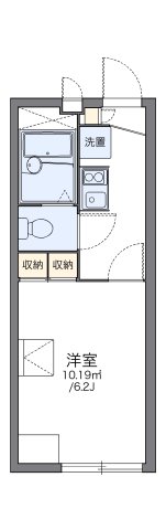 レオパレスメルシーIの間取り写真