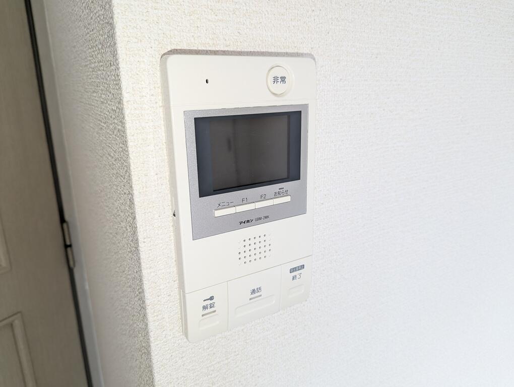 セキュリティ　モニター付きインターホン