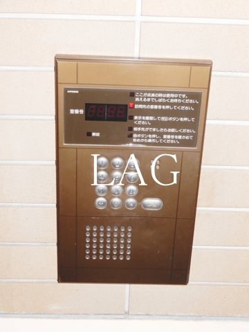 セキュリティ　オートロックです。