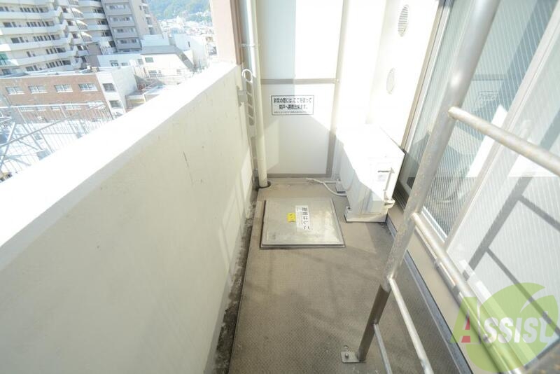 バルコニー　洗濯物がよく乾きますね～