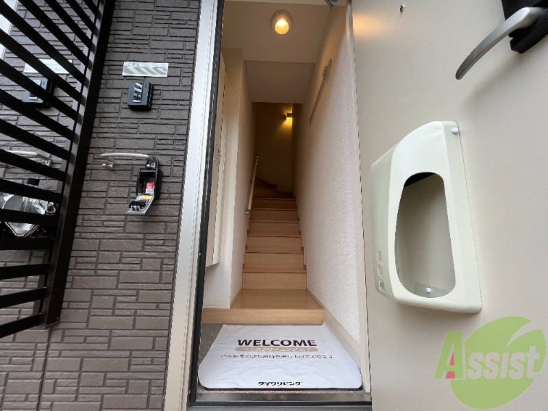 玄関　玄関から撮影しました。いかがでしたでしょうか？