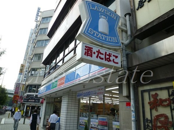 コンビニ　ローソン谷町三丁目西店（コンビニ）まで55m
