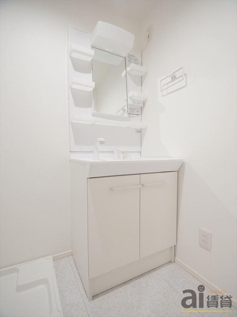 洗面設備　※別号室写真です。