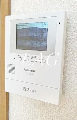 セキュリティ　モニター付きインターホンです。