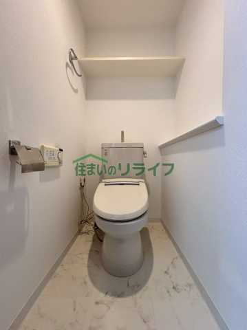 ドゥーエ西大島IIのトイレ写真