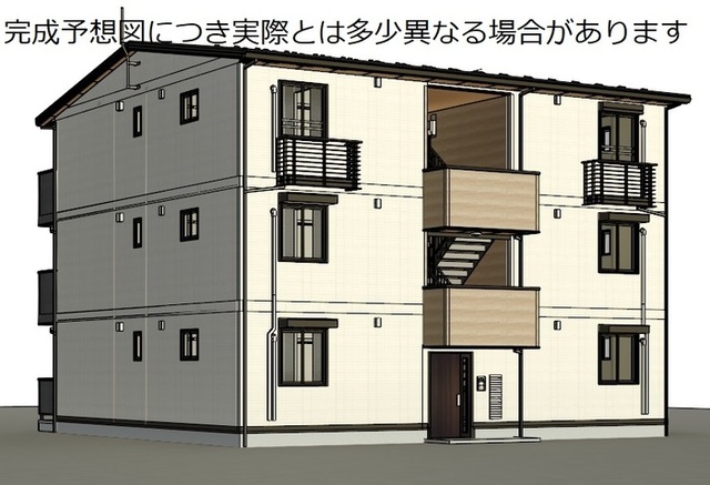 建物外観　パース