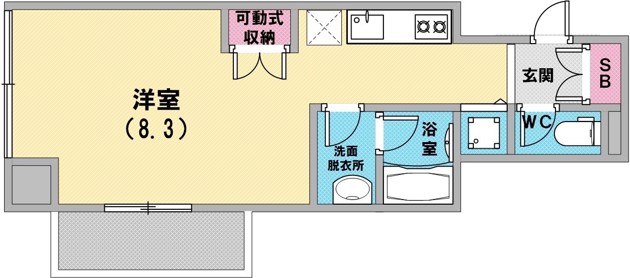 Vista Grande東灘の間取り写真