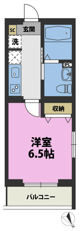 ベルヴィの間取り写真