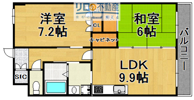 AMENITYCOURT K.Iの間取り写真