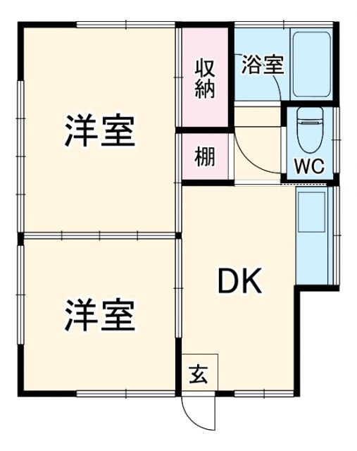 レプロ毛呂山の間取り写真